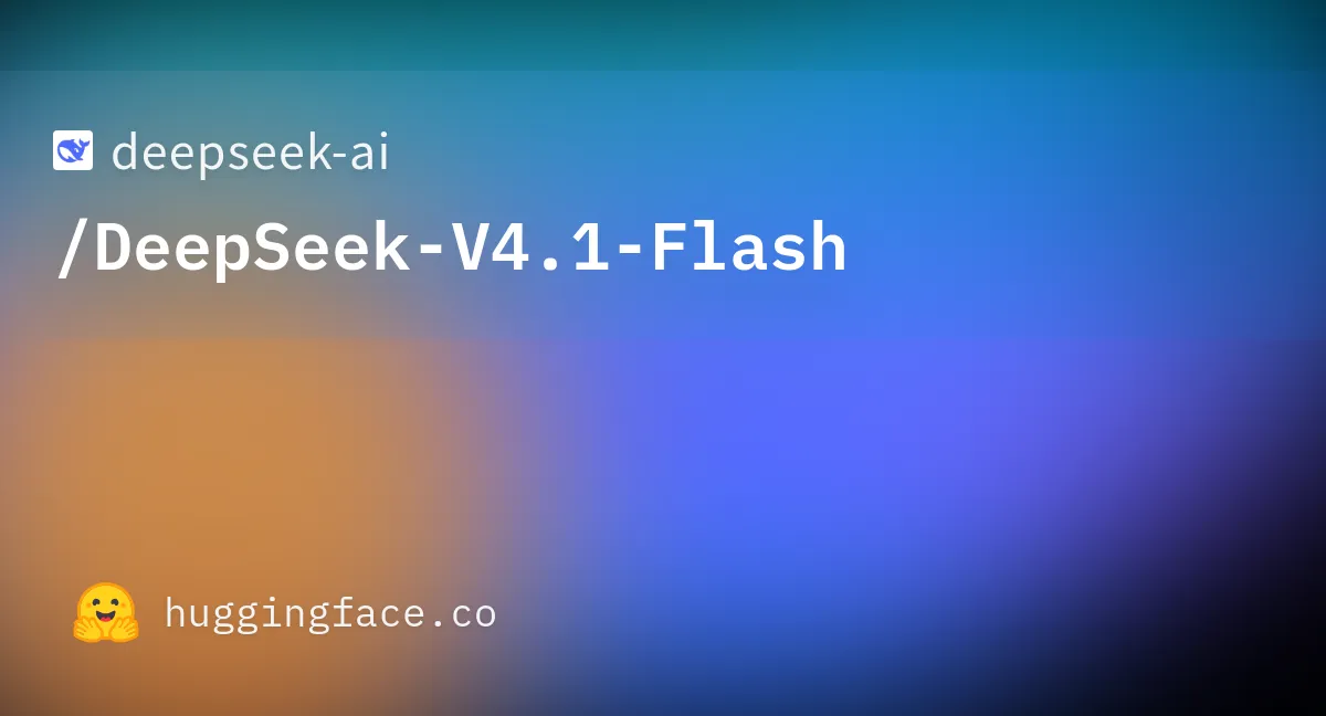 DeepSeek выпустила V4.1 Flash с контекстом в миллион токенов