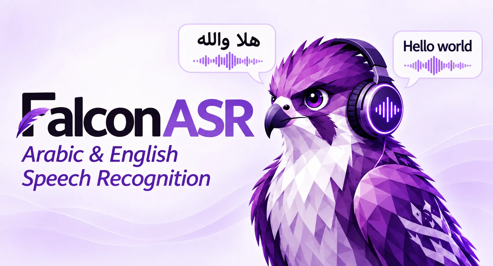 Falcon ASR: открытая модель для арабской речи и пяти языков