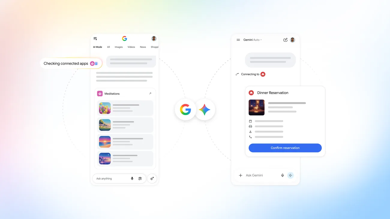 Google открыла превью платформы Connected Apps для Gemini и Search