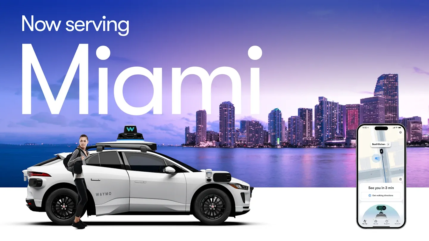 Waymo käivitas ametlikult juhita taksoteenuse Miamis